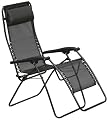 Lafuma Model 46970 RSX XL LaGrande Mesh Recliner, Black (Black Frame)