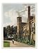 Part of St. Peter's College (Peterhouse) from the Private Garden, Cambridge Art Giclee Poster Print by William Westall, 12x16