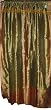 Door Treatment-silk Sari Drapes-2 Gray-asparagus Red Drapes Panels Window Treatment