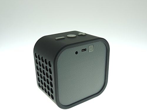Vivitar Infinite V139BT Portable Wireless Bluetooth Speaker, Powerful Sound with Built-in Mic and AUX Connectivity (Black and Grey)