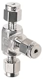 Parker 316 Stainless Steel Compression Fittings Union Tee 1/8 Tube