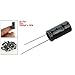 50 Pcs Radial Lead Aluminum Electrolytic Capacitors 1000uF 25V