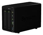 Synology DiskStation 2-Bay (Diskless) Network Attached Storage DS712+ (Black)