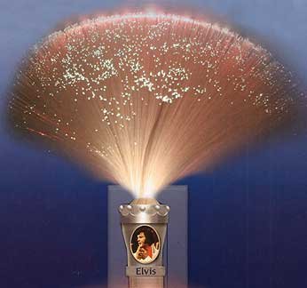 LED Nightlight--Elvis Fiber Optic Night Light