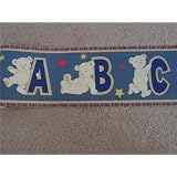 Baby Martex Varsity Baby Bear Wall Paper Border by Baby Martex