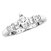 14K White Gold 1/2 ct. Diamond Engagement Ring