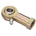 Boston Gear HF6CG Self-Aligning Bearings, Right Hand with Lubricator, Female Type , 0.375" Bore, 3900 pounds Ultimate Static Load