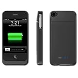 BOOST Case - Protective Case & Extended Battery for iPhone 4 4S (Fits All Models iPhone 4S /4)