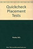 Nelson quickcheck placement tests