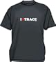 I Heart (Love) Trace Men's Tee Shirt 5XL-Black