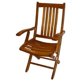 Lacqured Teak Chair