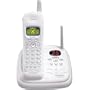 Uniden EXAI7248i 2.4 GHz Analog Cordless Phone with Digital Answering System and Caller ID (White)
