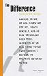 The Difference (Canongate Crime Classics)