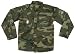Mens Special Forces Recon Woodland Camouflage Vintage Fatigue Shirt