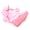Infants Toddlers Girls Faux Fur Winter Booties Suede Boots Pink , 4-12