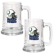 Indianapolis Colts 2pc 15oz Glass Tankard Set- Helmet Logo NFL Football