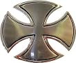 Iron Cross Metal Belt Buckle