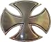 Iron Cross Metal Belt Buckle