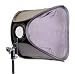 CowboyStudio Photo / Video 24in Large Speedlite Flash Softbox with L-Bracket, Shoe Mount & Carry Case