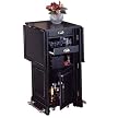 Portable Bar - Black Rub Finish