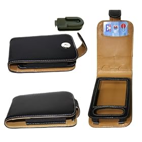 Leather Case for PALM 72. Flip Case for Palmone Zire 72 71 Zire 21 31...Bst Puch case for Pocket PC/ PDA with belt clip