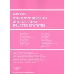 2008-2009 Students' Guide to Article 9 and Related Statutes
