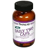 TwinLab Daily Two Caps, with Iron, Capsules, 180 capsules