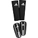 Adidas Pro Lite US Shin Guard, Black/Metallic Silver, Large