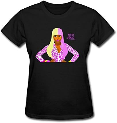 YLINFUN Women's Nicki Minaj The Next Cut T-shirt Size XL Black
