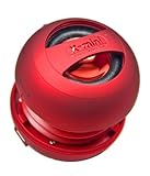 from XMI X-Mi X Mini II 2nd Generation Capsule iPhone / iPad / iPod / MP3 / Laptop Speaker - Red Model XMINI2RD