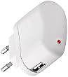 Wicked Chili - Adaptador de red con puerto USB para Kindle e e-readers (1000 mAh, 110-240 V, modelos: Touch 3G, Touch, Keyboard y DX), color blanco