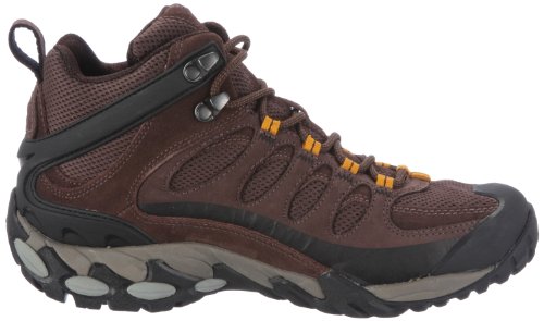Merrell REFUGE CORE MID VENT WATERPROOF J15113, Chaussures de randonnée homme - Marron-TR-C3-334, 47 EU