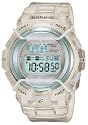 Casio Baby-G Beach - Tanning Timer - Translucent White (Clear)
