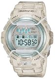 Casio Baby-G Beach - Tanning Timer - Translucent White (Clear)