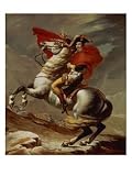 Napoleon Crossing the Alps Giclee Poster Print by Jacques-Louis David, 18x24