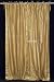 Tie Top Golden Silk Sari fabric Drapes, Panels, Curtains