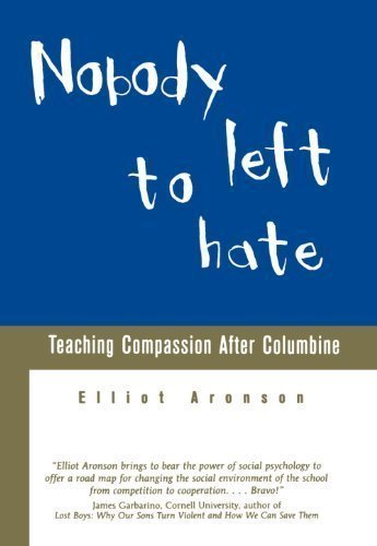 Nobody Left to Hate 1st (first) Edition by Aronson, Elliot [2001]