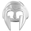 Size 12 - Inox Jewelry Men's Spartan Helmet 316L Stainless Steel Ring