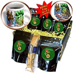 Londons Times Funny Food Coffee other Digestibles - Couch Potatoes And Chair Brocolli - Coffee Gift Baskets - Coffee Gift Basket