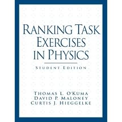 Ranking Task Exercises in Physics: Student Edition