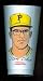 1973 Steve Blass Pittsburgh Pirates 7 Eleven Baseball Cup