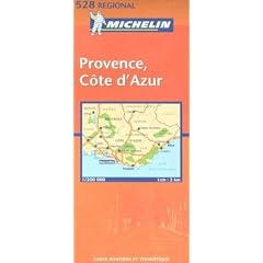 Michelin Provence, Cote D'Azur
