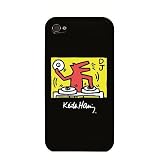 PETER J&Auml;CKEL KEITH HARING Back Cover fuer iPhone 4 DJ