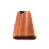AQUOS PHONE SH-01Dケースカバー（木製：高級木マホガニー）無料修理保証有り