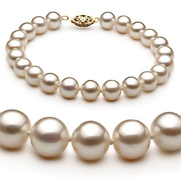 Childrens Toyshop  Jewelry : White 7-8mm AA Freshwater Pearl Bracelet