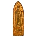 Antique Style Buddha Wall Plaque - Gold