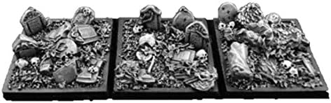 Graveyard Base: Square Base 40x40mm (3)