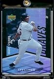 2007 Upper Deck Spectrum Baseball Card #53 Andruw Jones Atlanta Braves - Mint Condition - In Protective Display Case !