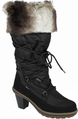 Original VISTA Winterstiefel Winterboot mit PROTEX Fashion Style und 3-lagige isolierung Top 2099 schwarz Groesse-39