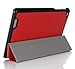 VSTN ® Acer Iconia A1-830 ultra-thin Smart Cover Case, Only fit Acer Iconia A1-830 (For Acer Iconia A1-830, Red)